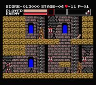 une photo d'Ã©cran de Vampire Killer sur MSX